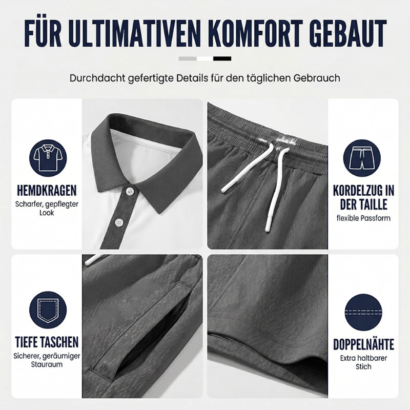 Herren Sommer-Set – 50% Sommerrabatt