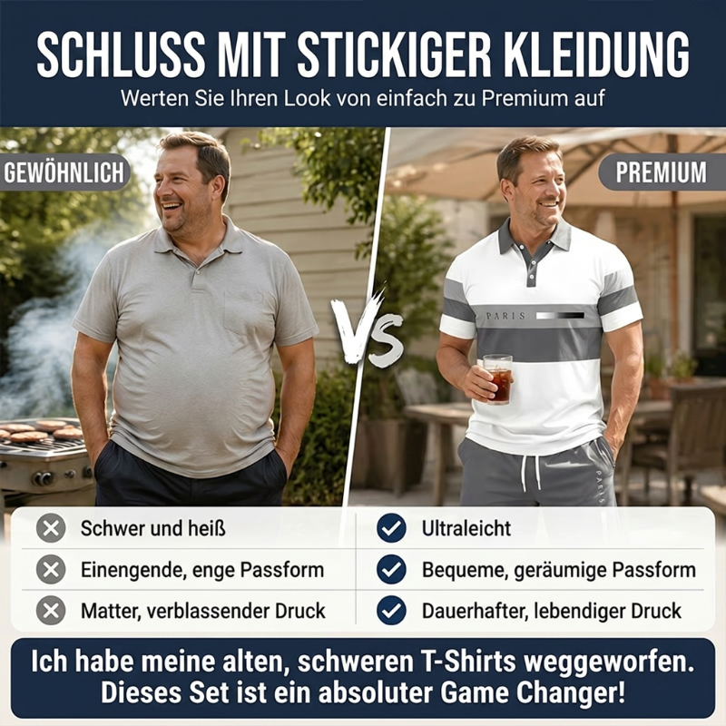 Herren Sommer-Set – 50% Sommerrabatt
