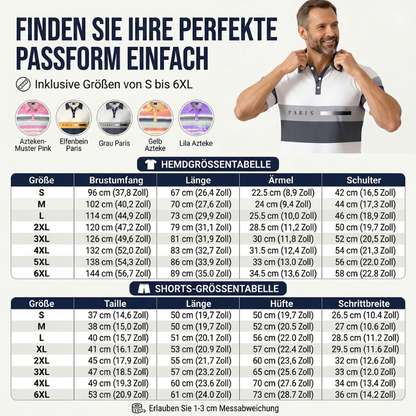 Herren Sommer-Set – 50% Sommerrabatt