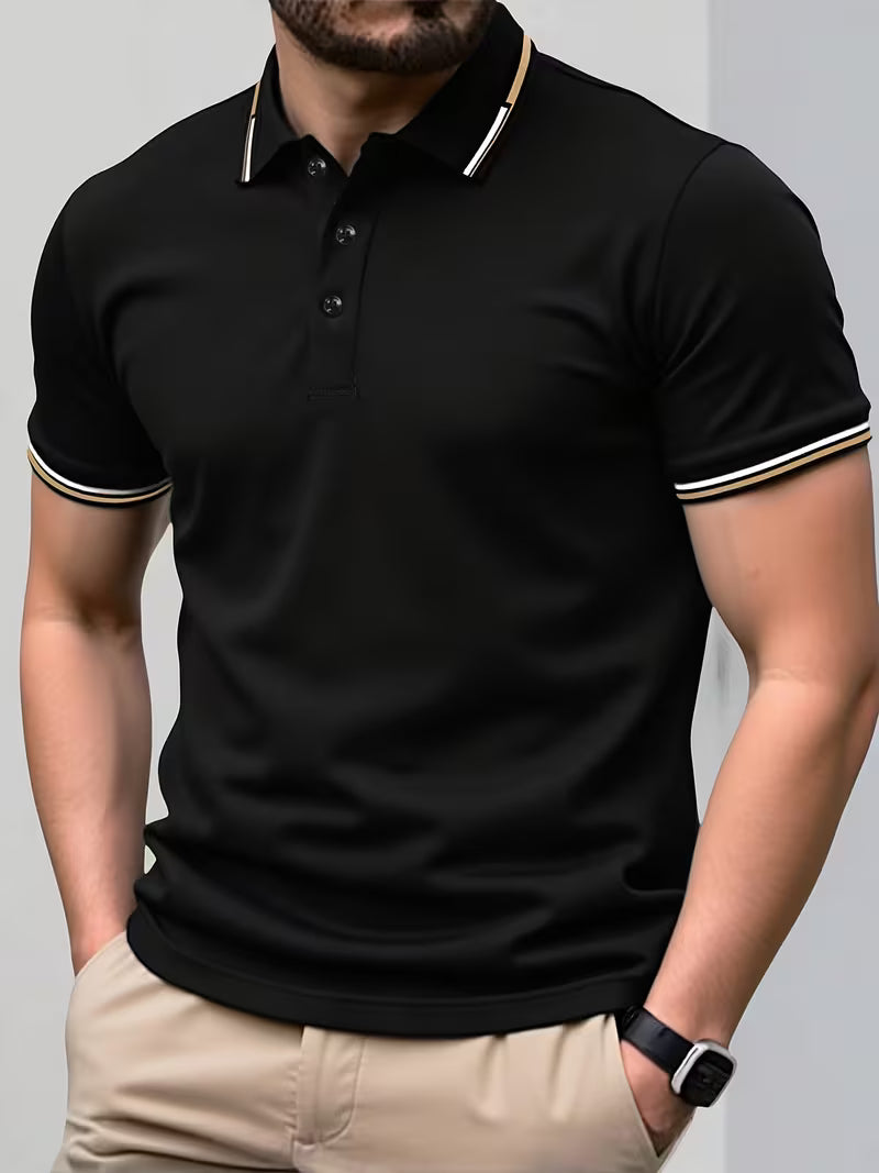 Lennart | Formstarkes Komfort-Poloshirt