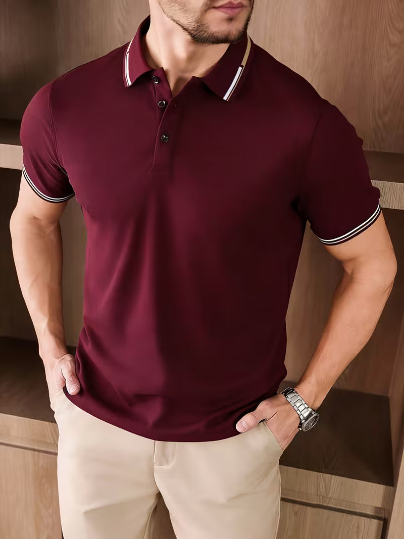 Lennart | Formstarkes Komfort-Poloshirt