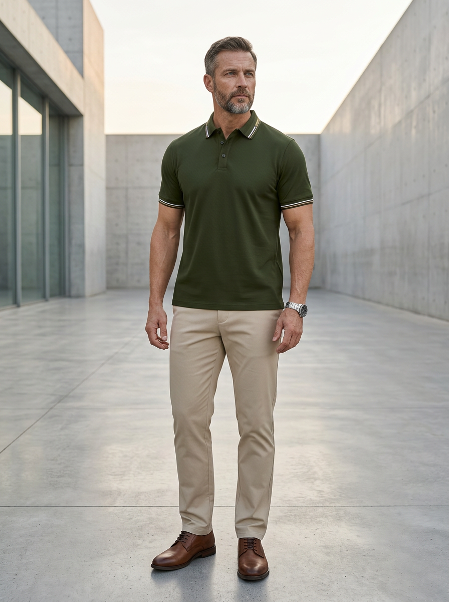 Lennart | Formstarkes Komfort-Poloshirt