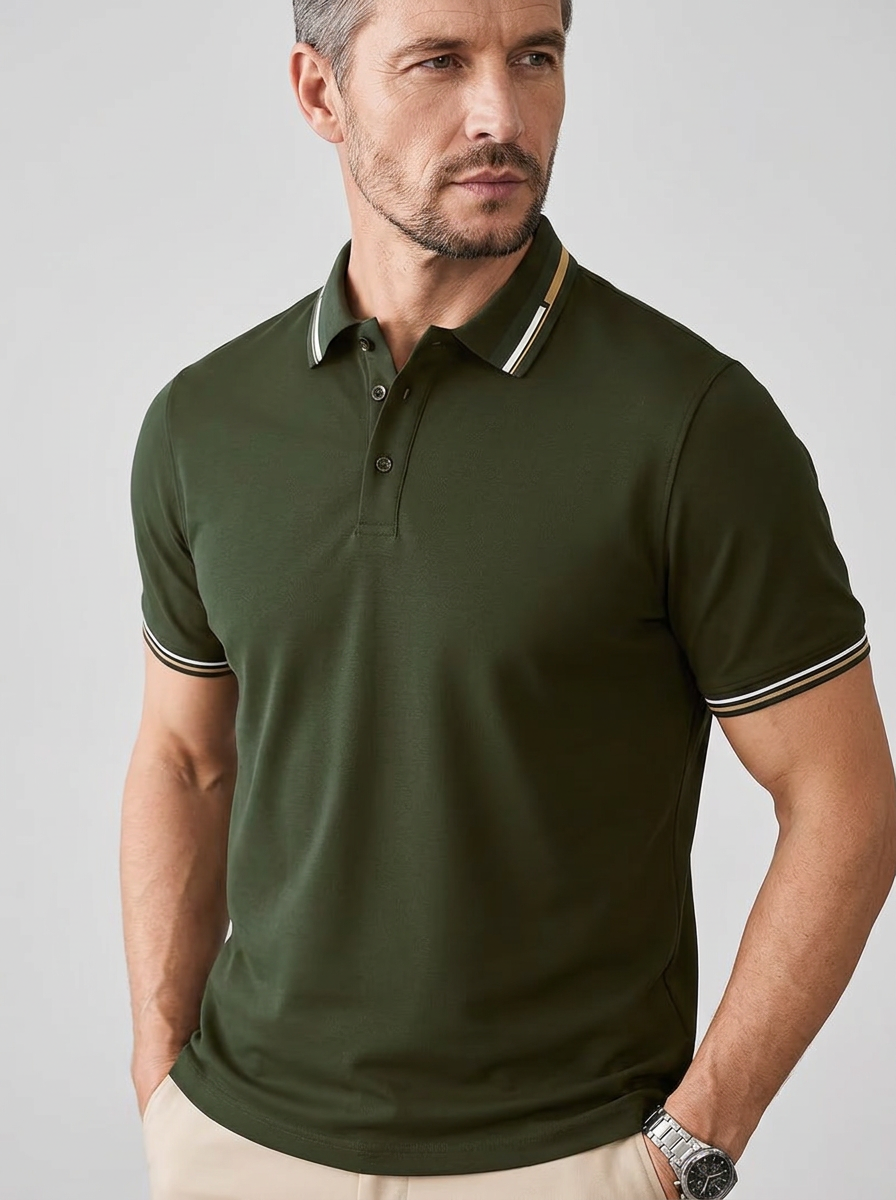 Lennart | Formstarkes Komfort-Poloshirt